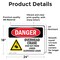 Signmission Safety Culture Sign, 24 in Width, Vinyl Decal, Rectangle OS-2PACK-DS-D-1824-L-1782 - alternate 6